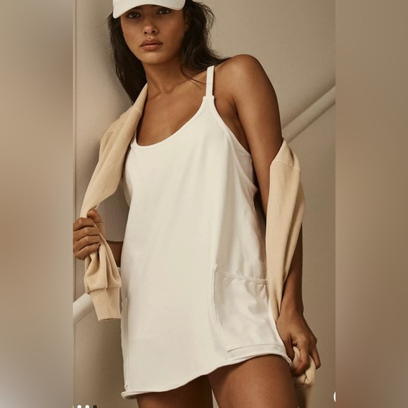 Free People Hot Shot Mini Dress White Size Large NWT - Picture 3 of 13